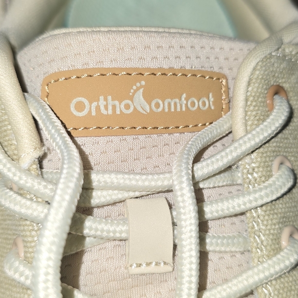 OrthoComfoot Men's Orthopedic Walking Shoes with Arch Support: Size 43 (US 9.5) - Picture 10 of 13